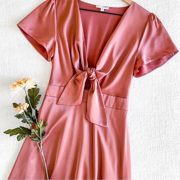 Baltic Born satin midi dress. - Picture 2 of 14